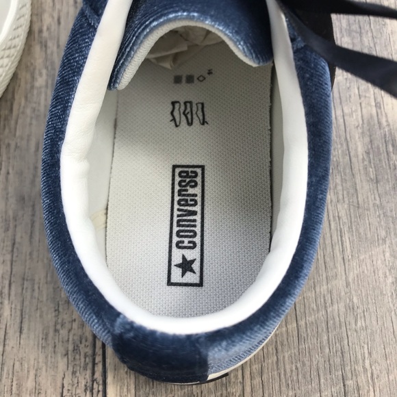NWT Converse One Star OX Navy Egret J/W AUTHENTIC - Picture 7 of 7